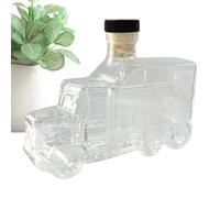 Carafe À Bourbon - Verseur Bourbon Semi-Camion - Contenant à Liqueur 375 ml avec Bouchon pour Organiser Brunch Apéritif Bar Mariage Anniversaire Cuisine