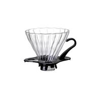 Carafe à café en verre faite la main avec ensemble de filtres, verser sur le Pot, serveur brassage thé, comprend une tasse d'extraction(S Funnel)