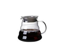 Carafe à café en verre faite la main avec ensemble de filtres, verser sur le Pot, serveur brassage thé, comprend une tasse d'extraction(M pot)