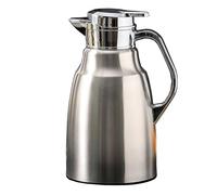 Carafe à café isotherme en acier inoxydable à double paroi, distributeur de boissons anti-fuite pour voyage, bureau, fête, camping, 1,8 l