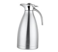 Carafe à café isotherme en acier inoxydable de 2 L avec couvercle hermétique pour la maison, la cuisine, les cafés - 1,5 l