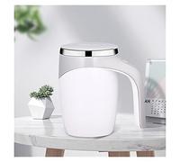 Carafe à café isotherme en acier inoxydable - Pot thermique double couche avec mélange automatique pour café, lait et céréales - Tasse auto-mélangeuse (couleur : 02) - Idéal pour la maison et le