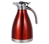 Carafe à café isotherme en acier inoxydable, résistante, conservation de la chaleur testée en laboratoire pendant 24 heures, thermos isolée de 1,5 à 2 litres, distributeur d'eau et de boissons,