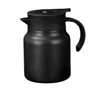 Carafe à café - Théière isolée | Cafetière | Distributeur de café | Grande carafe à café isotherme de 1 l | Cafetière | Pichet à eau chaude de grande capacité | Distributeur de boisson, café sous vide