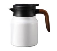 Carafe à café - Théière isolée - Cafetière - Distributeur de café - Grande carafe thermique de 1 l - Pichet à eau chaude de grande capacité - Distributeur de boisson, café sous vide d'environ