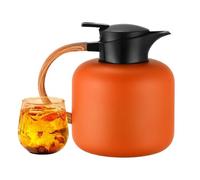 Carafe à café thermique - Acier inoxydable 2L | Pot sous vide Poignée antidérapante Coffee Pot Eau Pichet Thermal Carafe | For Juice Tea Chocolate Drinks Home Office Party Restaurant Commercial