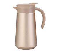 Carafe à café thermique en acier inoxydable avec couvercle, 800 ml - Distributeur de boissons chaudes ou froides sous vide - Conservation de la chaleur pendant 12 heures - Carafe isotherme pour thé