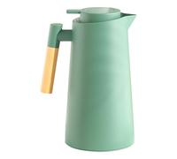 Carafe à café thermique | Pichet à café doublé de verre de 1000 ml - Récipient anti-fuite, carafe à thé, carafe à eau pour cuisine, maison, voyage, extérieur, chevet, restaurant, commerce