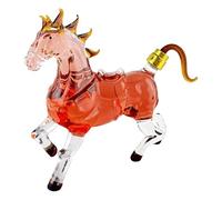 Carafe à décanter - 1000 ml - Motif animal - Décanteur pour whisky, brandy et autres spiritueux - Cadeau pour les amateurs de whisky - Décoration de bar à la maison