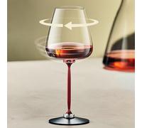 Carafe à décanter à vin avec base rotative, design antidérapant, coffret cadeau inclus pour vin, whisky, champagne, cocktails