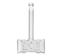 Carafe à décanter à whisky en forme de marteau | Bouteille de vin de 400 ml | Récipient décoratif en 3D pour vodkas, bouteille d'alcool élégante adaptée au bourbon, whisky, liqueur et service