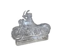 Carafe à décanter avec support pour vin rouge - Bouteille de boisson originale pour hommes, papas, amateurs de moto, maison, cuisine, whisky, vodka, spiritueux, vacances