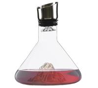 Carafe à décanter en verre cristal avec aérateur intégré et filtre 1500 ml Décanteur de vin rouge Aérateur de vin Distributeur de vin en verre cristal Décanteur de vin en verre cristal Verser sans