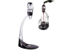 Carafe à décanter pour vin rouge - Aérateur de vin, décanteur rapide, bec verseur portable | Bec d'aération pour la maison, les fêtes, les dîners, les voyages, le camping, les bars, idéal pour les