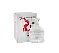 Carafe à décanter rotative en forme d'étoile diamant pour la maison, la bière, le whisky, le water-polo, la mousse, boîte de couleur