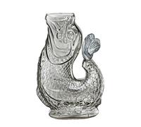 Carafe à eau Nemo grise 1L verre 15.5x10 cm