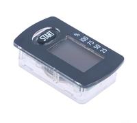 Carafe à eau portable avec minuteur - Indicateur visuel d'état du filtre pour eau pure - Compatible avec les pichets standard - Noir - 4 x 3 x 1 cm - Unité légère