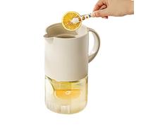 Carafe à Jus en Verre | Cruche En Verre Résistant À La Chaleur 1.5L - Distributeur Étanche Pour Thé Café Cocktails,Rangement au Réfrigérateur pour Fête et Réception