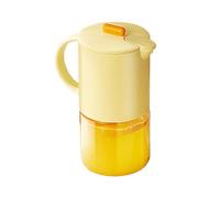 Carafe à Jus en Verre,Pichet À Boisson 1.5L - Distributeur Étanche Pour Thé Café Cocktails - Rangement au Réfrigérateur pour Fête et Réception