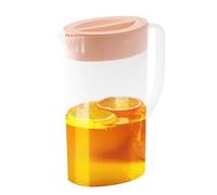 Carafe à limonade - Grand distributeur de boissons domestique avec couvercle | Bouilloire à limonade alimentaire, bec en V large pour eau, boissons froides, service de fie