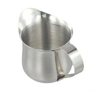 Carafe à mousser à café en acier inoxydable pour latte et cappuccinos facile à nettoyer avec plusieurs options de taille (60 ml)