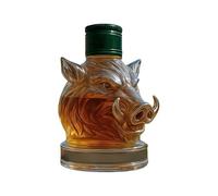 Carafe à vin | Récipient à Alcools Décoré d'un Sanglier | Dispenseur Décoratif Vin Whisky Maison pour Fête Mariage Anniversaire Pendaison de Crémaillère Retraite
