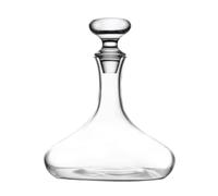 Carafe à vin Rouge en Verre de Cristal créatif de 1300 ML avec Couvercle, aérateur de vin et Distributeur pour Les Amateurs de vin, Accessoire de vin élégant (1200 ML)
