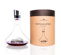 Carafe à vin topographic : mont blanc