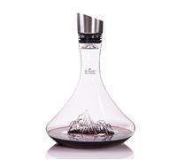 Carafe à vin topographique