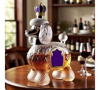 Carafe à whisky 300 ml - Statue artistique, carafe à whisky amusante, décoration de bureau, pour la maison, pour boissons à base de vin, objets de collection