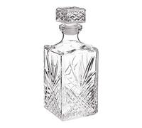 Carafe à whisky Bormioli Rocco Selecta (Couleur claire, Carafe de 1000 ml, Lavable au lave-vaisselle, Carafe en verre avec bouchon) 73281