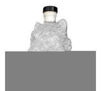 Carafe À Whisky - Bouteille D'alcool À Tête D'animal | Sculpture De Loup 3D - Récipient À Spiritueux En Verre De 350 Ml Pour Vin Bourbon Brandy Vodka Gin Tequila Père Papa Petit Ami Cadeau