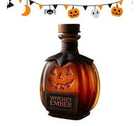 Carafe à whisky | Bouteille de tequila d'Halloween - Décoration en verre pour la maison - Socialisation familiale - Armoire pour hommes et femmes