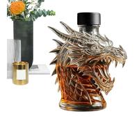 Carafe à whisky | Bouteille de whisky avec dragon - Récipient pour liqueur, vin rouge, bière, dégustation à la maison, mariage, fête des pères