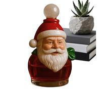 Carafe à Whisky - Décor De Noël Avec Père Noël,Carafe À Liqueur Festive - Pour Collectionneurs Organisateurs De Fêtes Bar À Domicile Réunion Familiale Vitrine