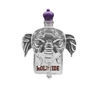 Carafe à whisky éléphant - Bouteille en verre mignonne pour servir et présenter de l'alcool avec élégance, haute transparence, design artistique en forme d'éléphant, bec verseur lisse + base stable