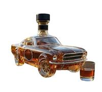 Carafe à whisky en forme de voiture en verre borosilicate