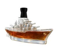 Carafe à whisky en verre 350 ml - Motif sous-marin 3D - Décoration unique pour la maison, le bar, les anniversaires, les vacances et le travail