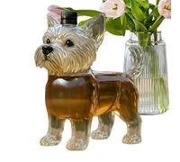 Carafe À Whisky - Récipient À Boisson En Verre Transparent De 350 Ml, Bouteille De Présentation De Spiritueux Raffinés, Carafe Verseuse À Base Épaisse | Pour Célébration Dîner Banquet Anniversaire Évé