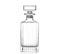 RCR Carafe à whisky Timeless 75 cl Cristal transparent avec bouchon