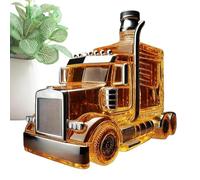 Carafe À Whisky,Verseur Whiskey Semi-Camion | Contenant à Liqueur 375 ml avec Bouchon pour Organiser Brunch Apéritif Bar Mariage Anniversaire Cuisine