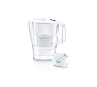Filtre à eau - BRITA - 1056049 - Carafe Aluna 2,4L - 2 cartouches Maxtra - Lavable au lave-vaisselle