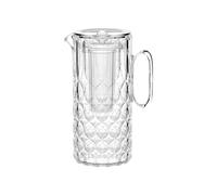 Guzzini - Vanity, Carafe avec ampoule réfrigérante transparente, en Bio-based SAN et Bio-based SMMA - AIR