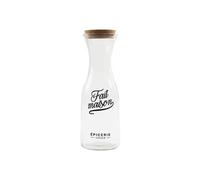 AltoBuy Carafe bistrot 1L en Verre avec Couvercle en liège