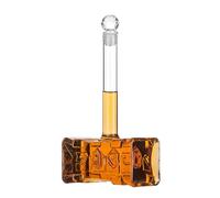 carafe, Bouteille de carafe à alcool Thor's Hammer 13,7 oz, whisky en verre hermétique(1)