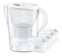 Carafe Brita Marella XL 3.5L + 4 Filtres Maxtra Pro Pure Blancs