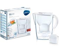 Carafe filtrante - BRITA - Marella blanche - 1 filtre MAXTRA+ inclus