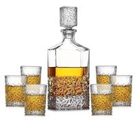 carafe, Carafe red Wine Decanter Decanter Decanter Wine Decanter Decanter Glasses Set 7 Pcs 100% Crystal Glass Tumblers with Glass Cover
