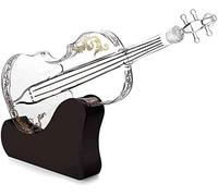 carafe, carafe red wine decanter Decanter Set Personalised Decanter 1000ml 3D Violin Shape Dispenser for Liquor Decanter with Glass Stand Craft