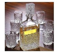 carafe, Carafe red Wine Decanter Wine Decanter 7 Piece Decanter and Glasses Set Decanter 850 Ml and 6 Glasses